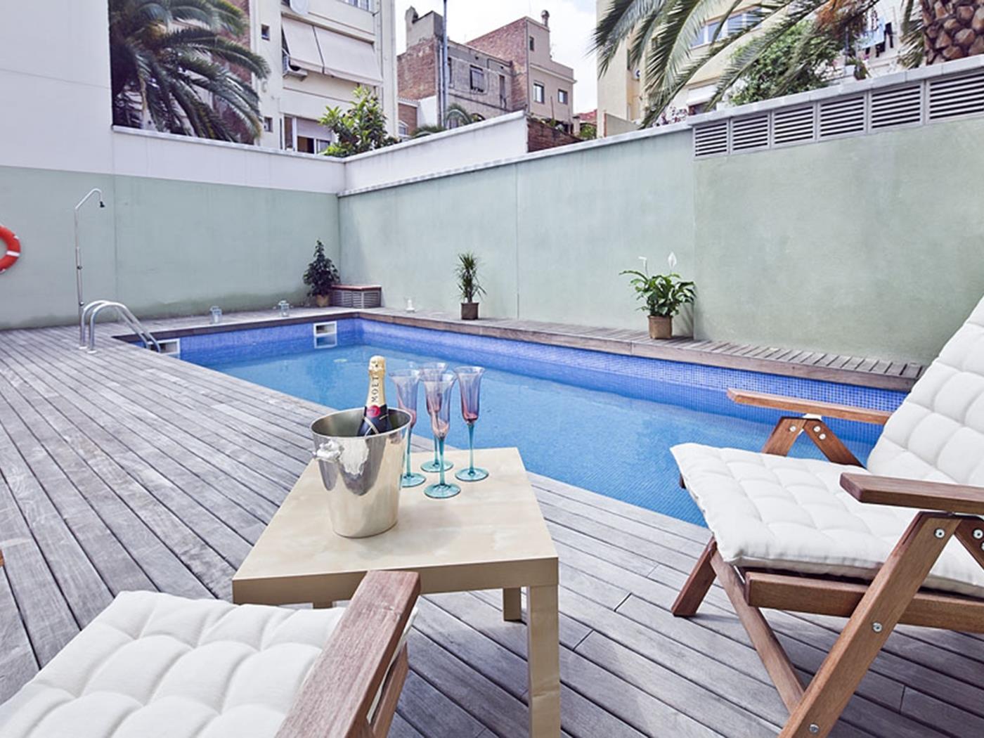 My Space Barcelona Penthouse in Gracia Pool and Terrace near Sagrada Familia - My Space Barcelona Apartments